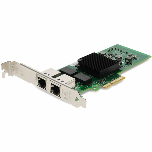 AddOn HP 412648-B21 Comparable 10/100/1000Mbs Dual RJ-45 Port 100m PCIe 2.0 x4 Network Interface Card - PCI Express 2.0 x4 - Intel - 2 (Fleet Network)