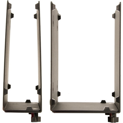Rack Solutions Wall Mount for UPS, Desktop Computer - Black Powder Coat - 40 lb (18143.69 g) Load Capacity (104-4010)