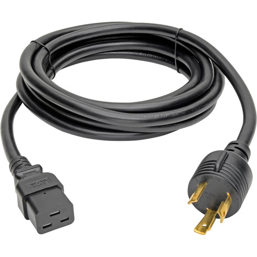 Tripp Lite by Eaton P040-012-P30 Tripp Lite Heavy-Duty Power Cord - 20A 12AWG 12ft L6-30P to C19 Black