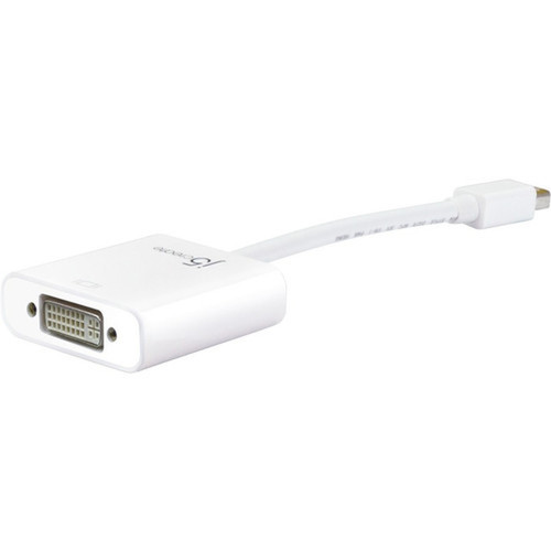 j5_create_JDA132_Mini_DisplayPort_to_DVI_Adapter_-_39_DVIMini_DisplayPort_Video_Cable_for_AudioVideo_Device_TV_Monitor_iMac_-_JDA132