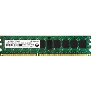 Transcend TS512MKR72W6H 4GB DDR3 SDRAM Memory Module - 4 GB - DDR3-1600/PC3L-12800 DDR3 SDRAM - 1600 MHz Single-rank Memory - 1.50 V - (Fleet Network)