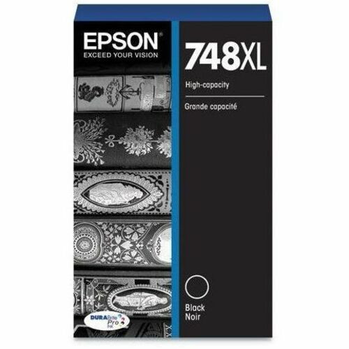 Epson DURABrite Pro 748 Original High Yield Inkjet Ink Cartridge - Black - 1 Pack - 5000 Pages (Fleet Network)