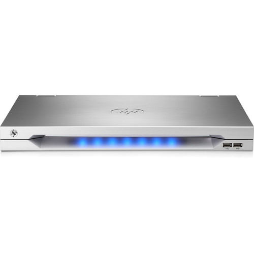 HPE LCD8500 1U US TAA Rackmount Console Kit - 1 Computer(s) - 18.5" (469.90 mm) LCD - WXGA+ - 1600 x 1200 - 16:9 - 2 x USB - Keyboard (Fleet Network)