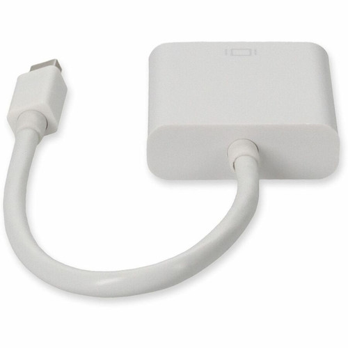 AddOn 5-Pack of Apple Computer MB570Z/B Compatible Mini-DisplayPort 1.1 Male to DVI-I (29 pin) Female White Adapters For Resolution Up (MB570Z/B-AO-5PK)
