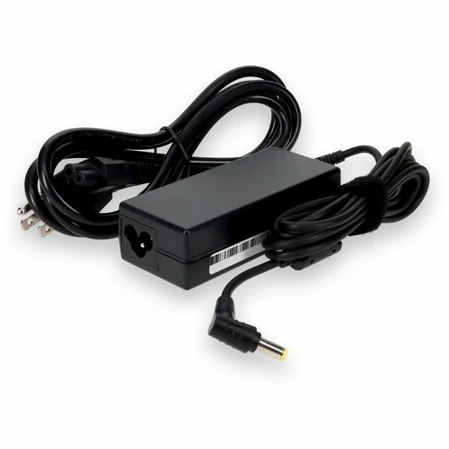 AddOn Acer NP.ADT0A.10 Compatible 65W 19V at 3.42A Black 3.0 mm x 1.0 mm Laptop Power Adapter and Cable - 100% application tested and (Fleet Network)