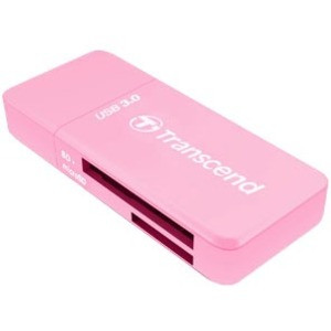 Transcend RDF5 Flash Reader - SDHC, SDXC, microSDHC, microSDXC - USB 3.0 - External (Fleet Network)