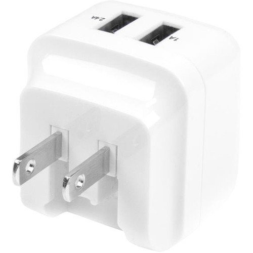 StarTechcom_Travel_USB_Wall_Charger_-_2_Port_-_White_-_Universal_Travel_Adapter_-_International_Power_Adapter_-_USB_Charger_-_120_V_V_USB2PACWH