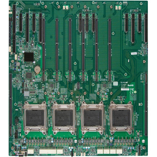 Supermicro X10QBi Server Motherboard - Intel C602-J Chipset - Socket R LGA-2011 - Proprietary Form Factor - 6 x SATA Interfaces (Fleet Network)
