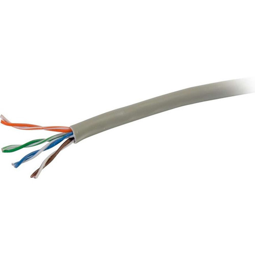 C2G Cat.5e UTP Network Cable - 1000 ft (304.80 m) Category 5e Network Cable for Network Device - First End: Bare Wire - Second End: - (Fleet Network)