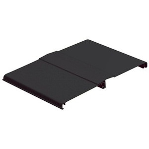 Panduit 12x4 FiberRunner Snap-On Hinged Cover - PVC - Black - 6 - 1.47" (37.40 mm) Height x 13.63" (346.10 mm) Width x 72" (1828.80 (Fleet Network)