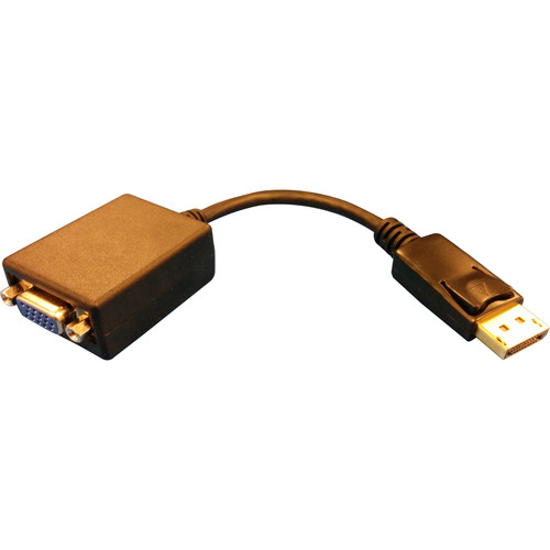 ViewSonic DisplatPort/VGA Video Cable - DisplayPort Digital Audio/Video Male - 15-pin HD-15 VGA Female (CB-00011486)