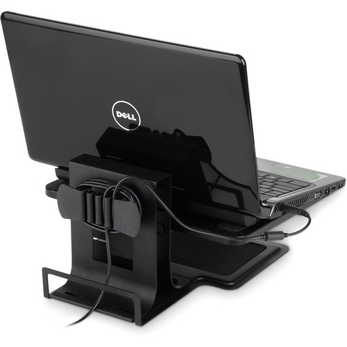 Kensington K60726WW Adjustable Laptop Stand with SmartFit System - Black Metal Ergonomic Riser for Notebook - Smartphone - Keyboard - Docking Station