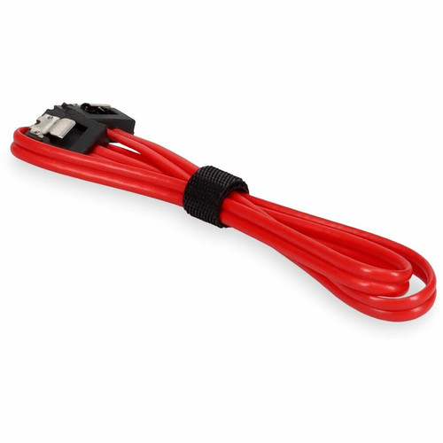 AddOn SATAFLEX18-5PK 5-Pack SATA Flex Male-to-Male Data Cable - 1. 5ft (0. 46m) Red for Hard Drive & Optical Drive