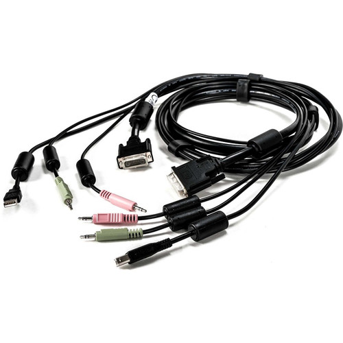 Vertiv AVOCENT KVM Cable - 6 ft (1.83 m) KVM Cable for Keyboard/Mouse, KVM Switch - First End: 1 x DVI-I Digital Video, 1 x USB, 2 x (Fleet Network)