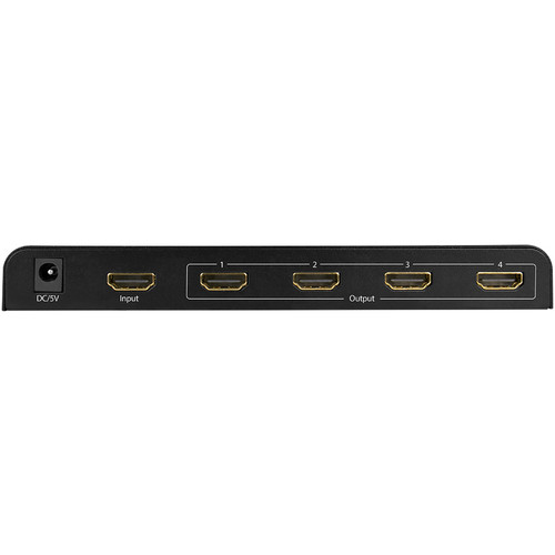 SIIG HDMI Splitter With Support 49.21 Ft Maximum Operating Distance 4 Outputs Supported Out In Mm X CE-H22C12-S1