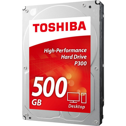 Toshiba P300 500 GB Hard Drive - 3.5" Internal - SATA (SATA/600) - 7200rpm - 2 Year Warranty (Fleet Network)