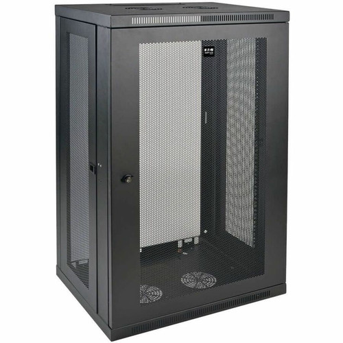 Tripp Lite series SmartRack 21U Wall-Mount Standard-Depth Rack Enclosure Cabinet - 21U Rack Height x 19" (482.60 mm) Rack Width x mm) (Fleet Network)