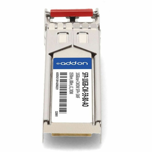 AddOn SFP-10GB-CW-59-80-AO 10GBase-CWDM SFP+ Transceiver - 1590nm - 80km - LC - DOM