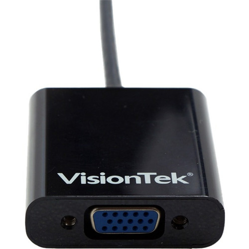 VisionTek USB-C to VGA Active Adapter(M/F) - USB 3.1 Type C Male - 15-pin HD-15 VGA Female - 1920 x 1080 Supported (900818)