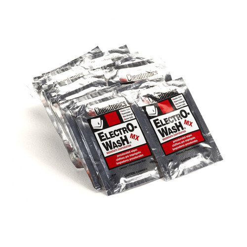 Black Box Electro-Wash Wipe - 25-Pack - For Fiber Splice - Residue-free, Adhesive - 25 / Pack (Fleet Network)