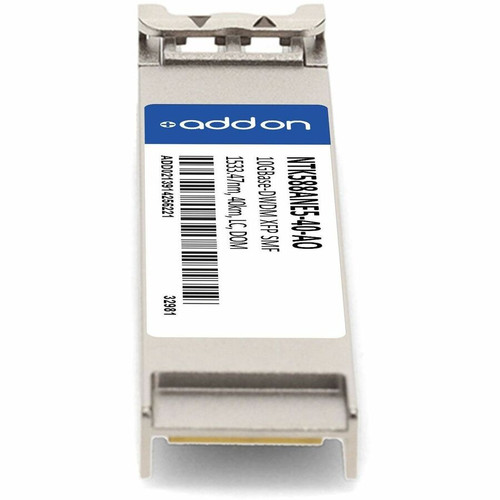 AddOn NTK588ANE5-40-AO Compatible TAA 10GBase-DWDM XFP Transceiver - 10GbE - 40km - LC - Single-mode - DOM