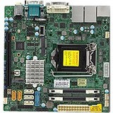 Supermicro X11SSV-Q Desktop Motherboard - Intel Q170 Chipset - Socket H4 LGA-1151 - Mini ITX - 32 GB DDR4 SDRAM Maximum RAM - DIMM, - (Fleet Network)