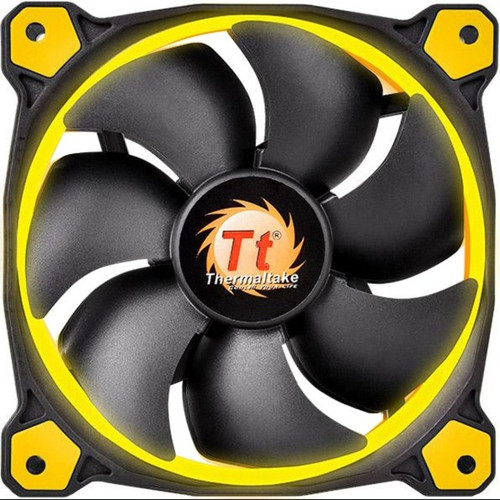 Thermaltake Riing 14 High Static Pressure LED Radiator Fan - 5.51" (140 mm) Maximum Fan Diameter - 51.15 CFM (86.90m³/h) Maximum - rpm (Fleet Network)