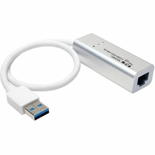 Tripp Lite series USB 3.0 SuperSpeed to Gigabit Ethernet NIC Network Adapter - USB 3.0 - 1 Port(s) - 1 - Twisted Pair - - Desktop (Fleet Network)