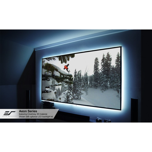 Elite Screens Aeon CineGrey 3D AR120H2 120" (3048 mm) Fixed Frame Projection Screen - Front Projection - 16:9 - CineGrey - 58.3" mm) x (AR120H2)