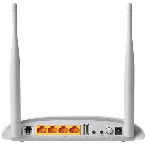 TP Link TD Wi Fi 4 IEEE 802 ADSL2 Plus VDSL2 Modem Wireless Router 2.48 GHz ISM Band Dual External Antennas 37.50 MB S TD-W9970