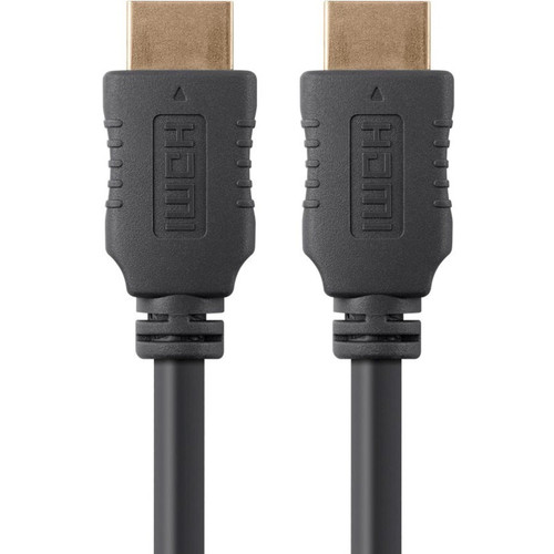 Monoprice Select Series High Speed HDMI Cable, 1.5ft Black - 1.5 ft HDMI A/V Cable for Audio/Video Device - First End: 1 x HDMI - Male (Fleet Network)