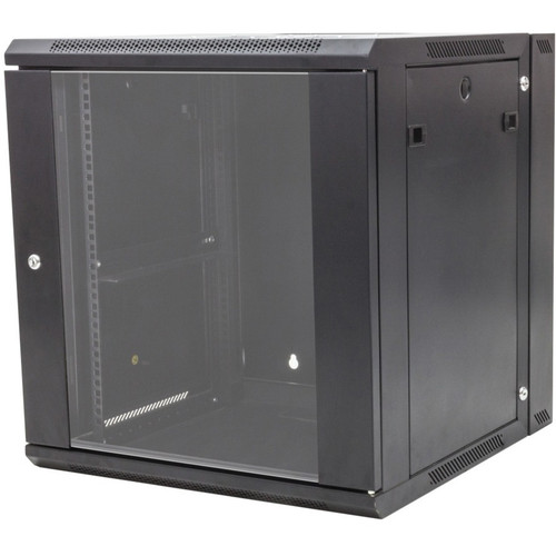 Rack Solutions Swing Out Wall Mount Cabinet X For LAN Switches And Patch Panels Compatible Switch Height Panel Mmx Mm 185-4765