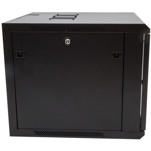 Rack Solutions 9Ux 600 mmx 600mm Wall Mount Cabinet-Single Section - For LAN Switch, Patch Panel - 9U Rack Height x 19" (482.60 mm) - (185-4760)