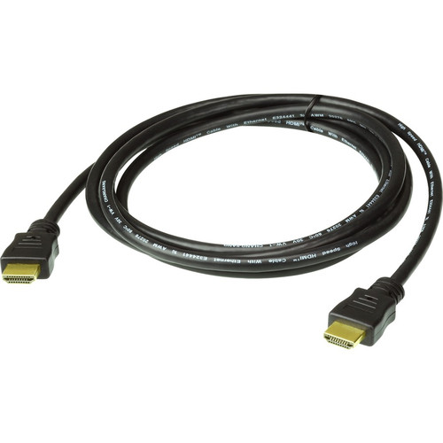 ATEN HDMI Audio/Video Cable - 9.8 ft HDMI A/V Cable for Audio/Video Device, Switch - First End: HDMI 1.4 Digital Audio/Video - Male - (Fleet Network)