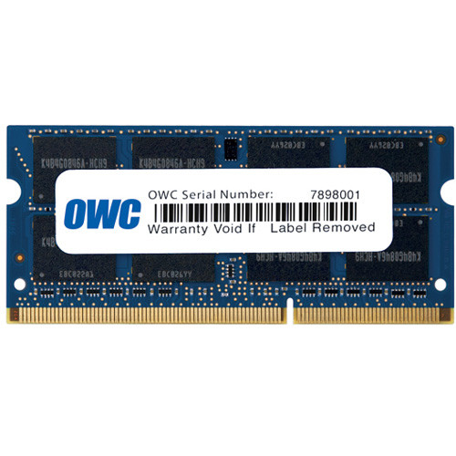 OWC 2 x 8.0GB 1333MHz DDR3 SO-DIMM PC10600 204 Pin - For Notebook, Desktop PC - 16 GB (2 x 8GB) - DDR3-1333/PC3-10600 DDR3 SDRAM - MHz (Fleet Network)