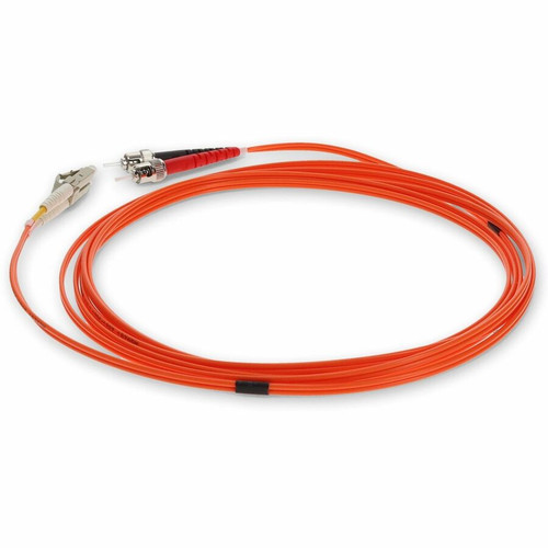AddOn ADD-ST-LC-3M5OM2 ST to LC Duplex Fiber Patch Cable - 9. 8 ft (3 m) OM2 Multi-mode Riser-Rated Orange