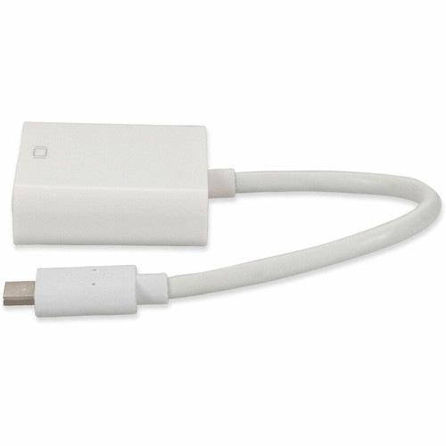 AddOn USB 3.1 (C) Male to DVI-I (29 pin) Female White Adapter - 7.9" (200 mm) DVI/USB Video/Data Transfer Cable for Monitor, Notebook, (USBC2DVIIW)