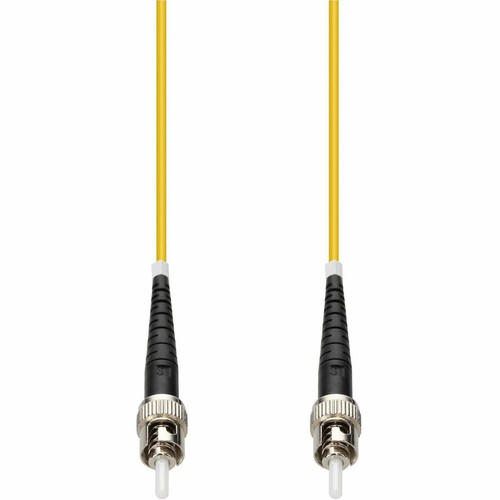 AddOn 6m ST to ST Yellow OS2 Simplex OFNR (Riser-Rated) SMF Fiber Patch Cable - 19.7 ft (6 m) Fiber Optic Network Cable for Network - (Fleet Network)
