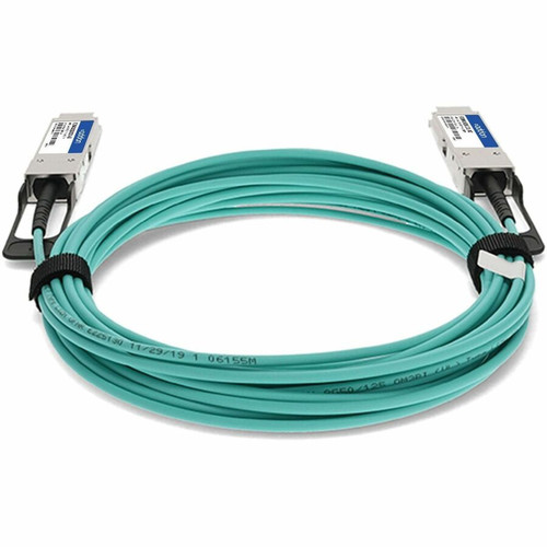 AddOn FCBN410QB1C01-AO 40GBase-AOC QSFP+ Active Optical Cable - 40 Gbit/s - 850nm - MMF - 1m - 3. 3 ft