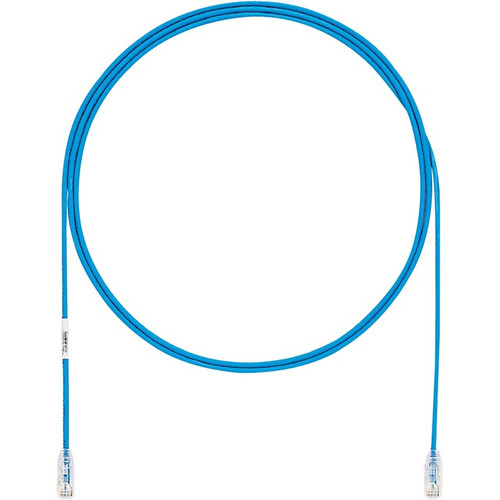Panduit Cat.6a F/UTP Patch Network Cable - 7 ft (2.13 m) Category 6a Network Cable for Network Device - First End: 1 x RJ-45 Network - (Fleet Network)
