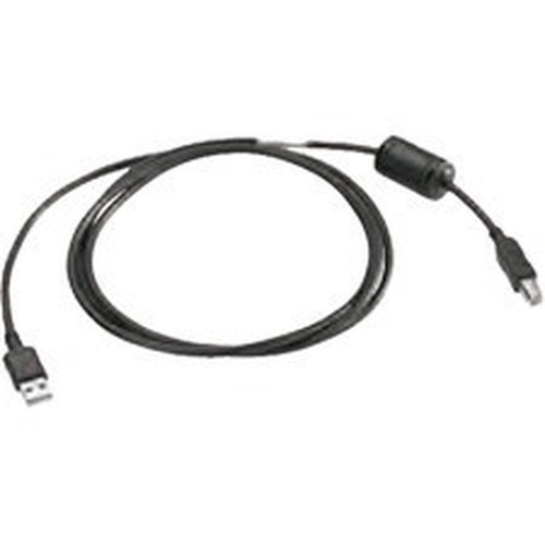 Zebra_Communication_Cable_-_USB_Data_Transfer_Cable_-_First_End_1_x_USB_-_Second_End_1_x_Type_B_USB_-_Black_25-64396-01R