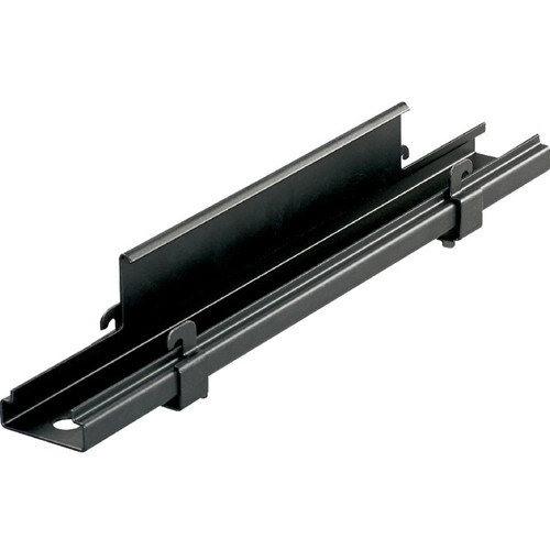 Panduit WGTBS12BL Mounting Bracket for Cable Manager - Black - 1 (Fleet Network)