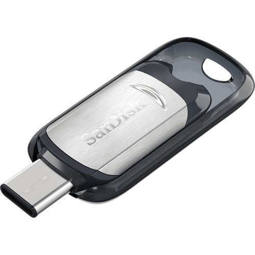 SanDisk Ultra USB TYPE-C Flash Drive - 64 GB - USB Type C - Gray - 5 Year Warranty (Fleet Network)