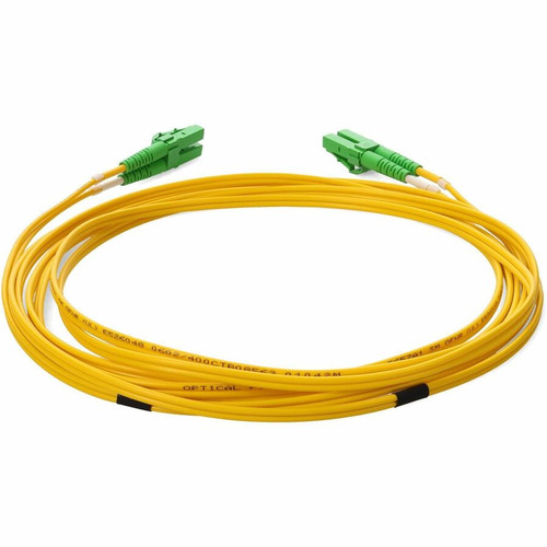 AddOn ADD-ALC-ALC-3M9SMF ALC to ALC OS2 Duplex Single-Mode Fiber Patch Cable - 9. 8 ft (3 m) Yellow Riser-Rated OFNR