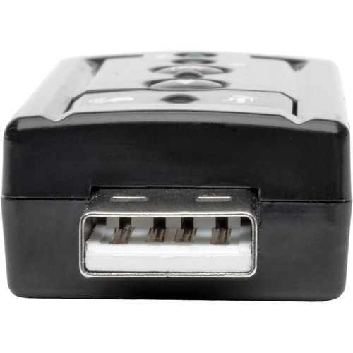 Tripp Lite series Virtual 7.1-Channel USB External Sound Card - 7.1 Sound Channels - External - USB - 1 x Number of Microphone Ports - (Fleet Network)