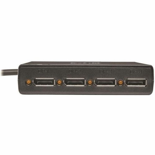 Tripp Lite series B155-004-DP-V2 4-Port Mini DisplayPort 1.2 to DisplayPort MST Hub - 3840 × 2160 - DisplayPort (B155-004-DP-V2)