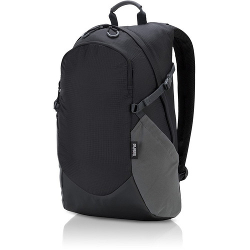 Lenovo Carrying Case (Backpack) for 15.6" Notebook - Black - Water Resistant, Weather Resistant - Ripstop Nylon Body - Shoulder Strap, (Fleet Network)