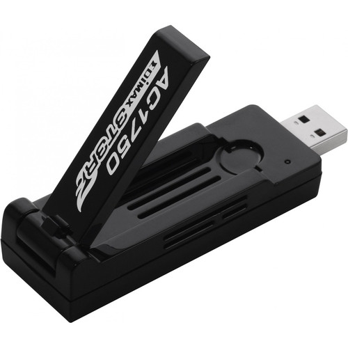 Edimax EW-7833UAC IEEE 802.11ac Wi-Fi Adapter for Desktop Computer, Notebook - USB 3.0 - 1.71 Gbit/s - 2.40 GHz ISM - 5 GHz UNII - (Fleet Network)