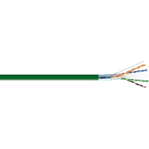 Kramer CAT 6 F/UTP 23AWG 400MHz Bulk Cable - Low Smoke & Halogen Free - 1640 ft Category 6 Network Cable for Network Device - First - (Fleet Network)