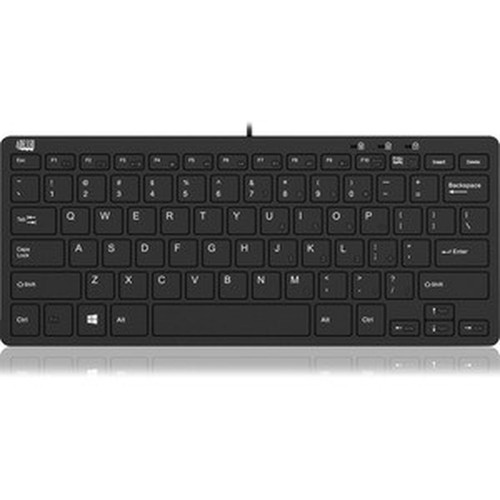 Adesso_SlimTouch_510_-_Mini_Keyboard_with_USB_Hubs_-_Cable_Connectivity_-_USB_Interface_-_78_Key_-_English_French_-_Scissors_-_Black_AKB-510HB